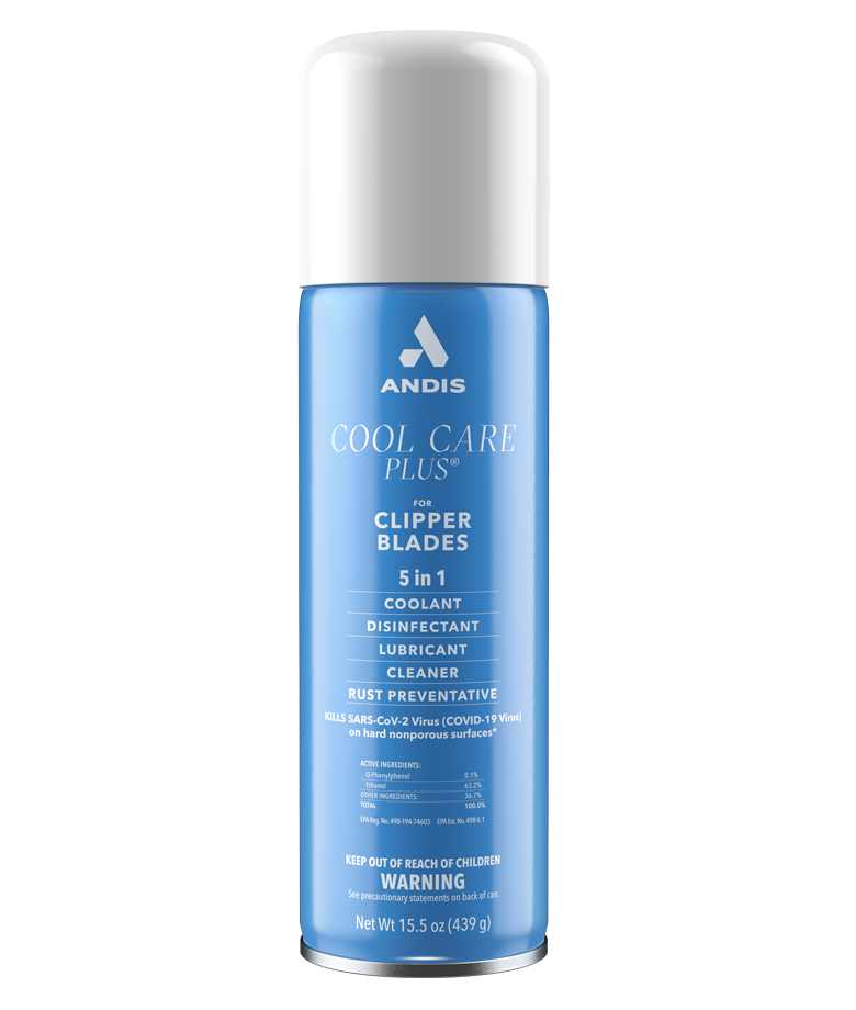 Andis Cool Care Plus 5 In 1 Blade Care Barber Disinfectant - 439G