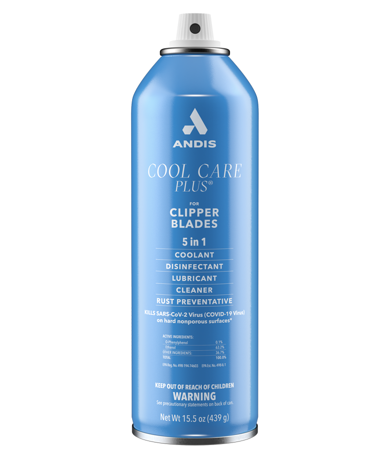 Andis Cool Care Plus 5 In 1 Blade Care Barber Disinfectant - 439G