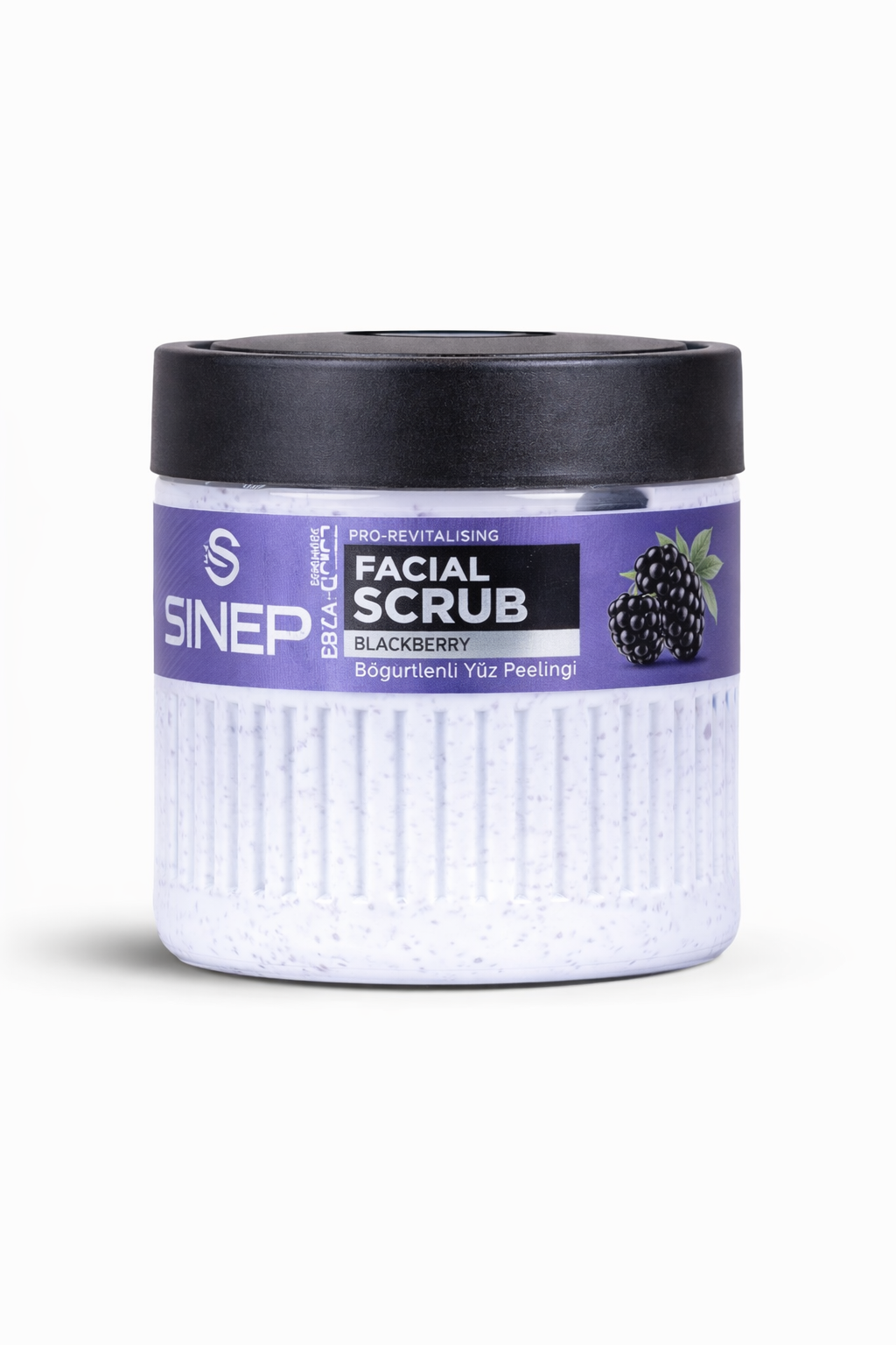 SINEP Pro-Care Facial Scrub Blackberry – Revitalising Face Peeling