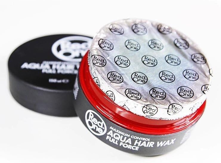 Redone Aqua Hair Gel Wax Full Force Black 150ml Styling Wax For Men