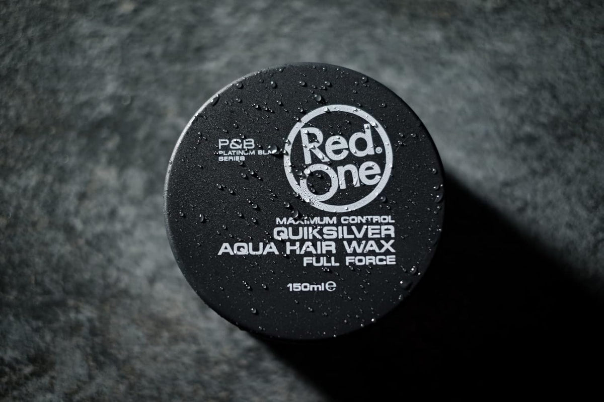 Redone Aqua Hair Gel Wax Full Force Black 150ml Styling Wax For Men