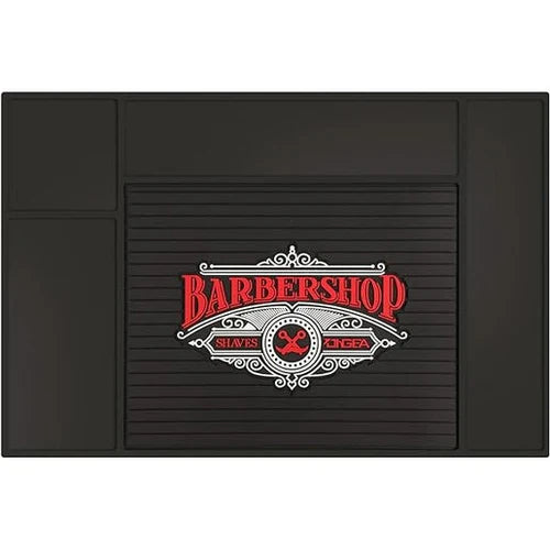 Barber Mat Barbershop Shaves Logo
