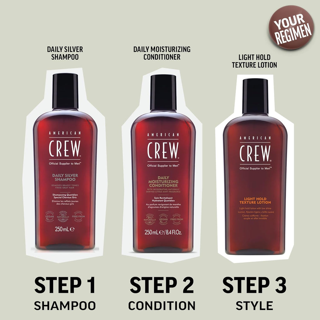 American Crew Daily Silver Shampoo – 250ml