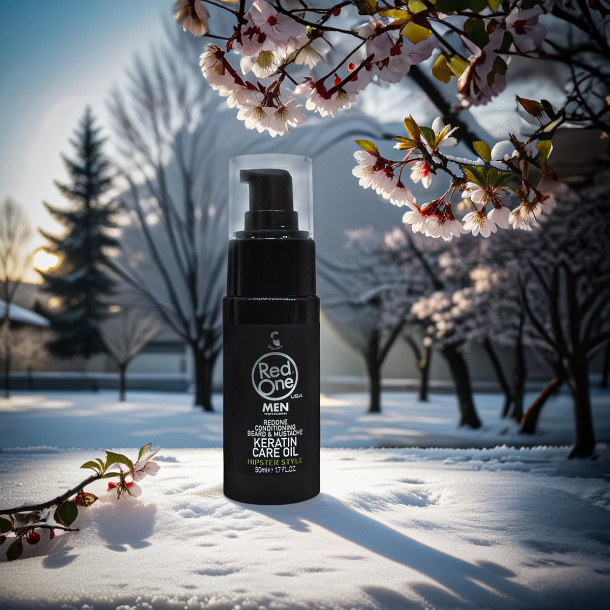 RedOne Keratin Beard Care Oil – 50ml Black