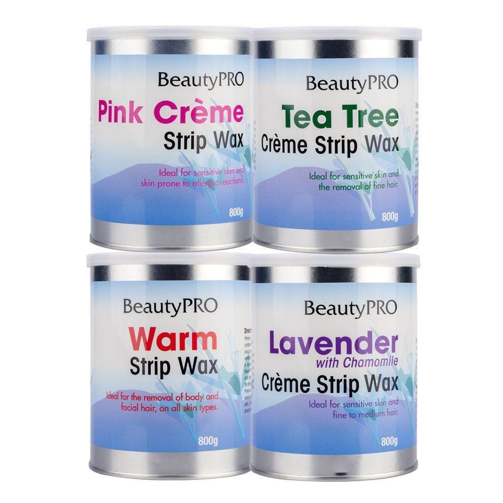 BeautyPRO Pink Créme Strip Wax 800g – Gentle Hair Removal Wax