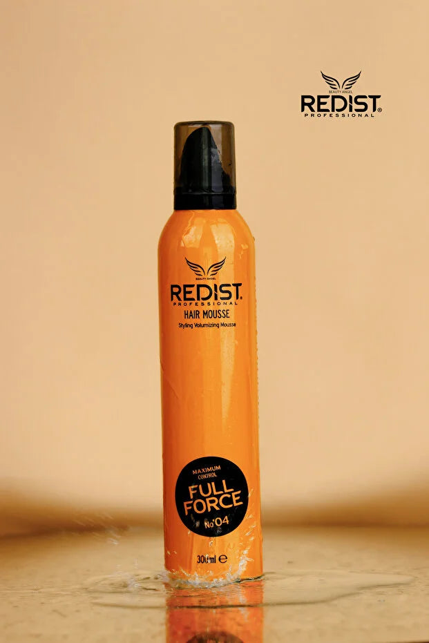 Redist Full Force Styling Foam 300ml – Strong Hold Vegan Mousse