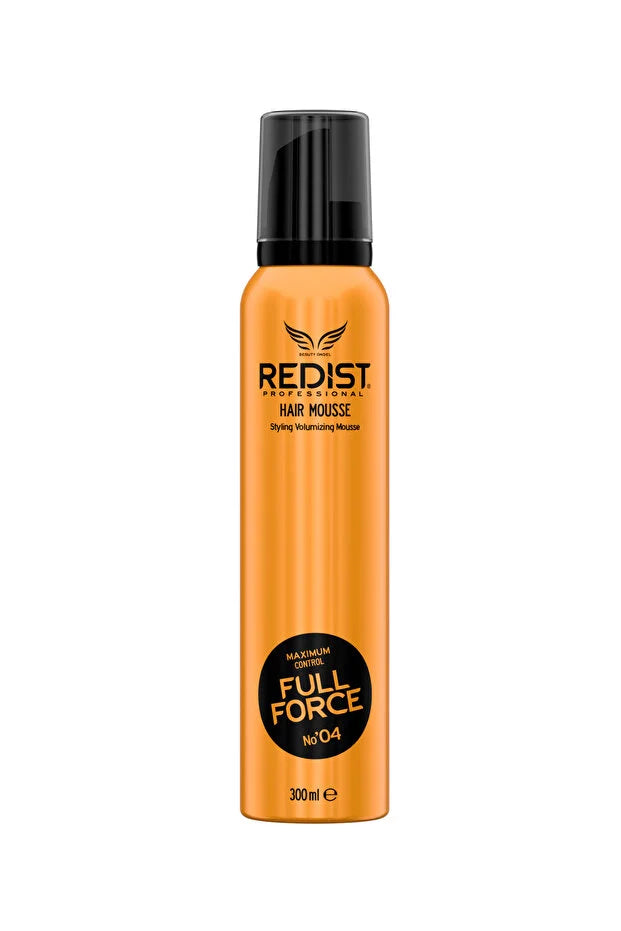Redist Full Force Styling Foam 300ml – Strong Hold Vegan Mousse