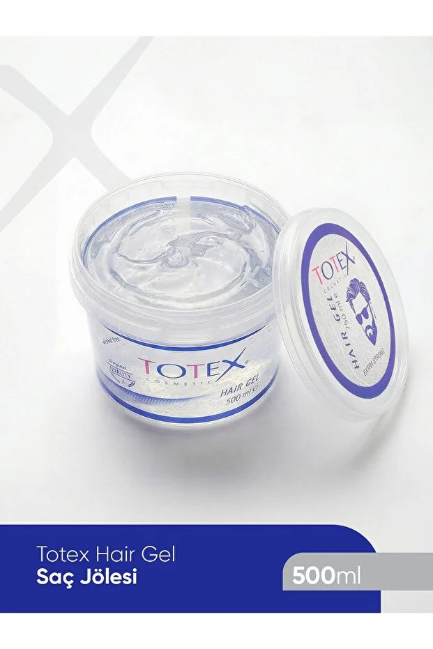 Totex Extra Strong Hair Gel 500ml – Ultra Hold Styling Gel