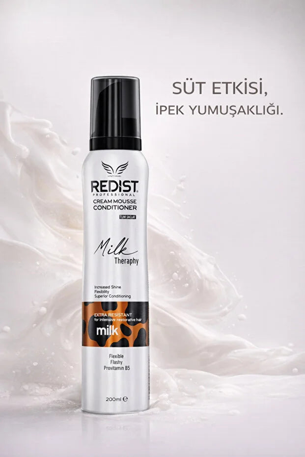 Redist Milk Therapy Hair Care Foam 200ml – Vegan Moisturising