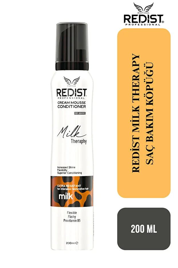 Redist Milk Therapy Hair Care Foam 200ml – Vegan Moisturising