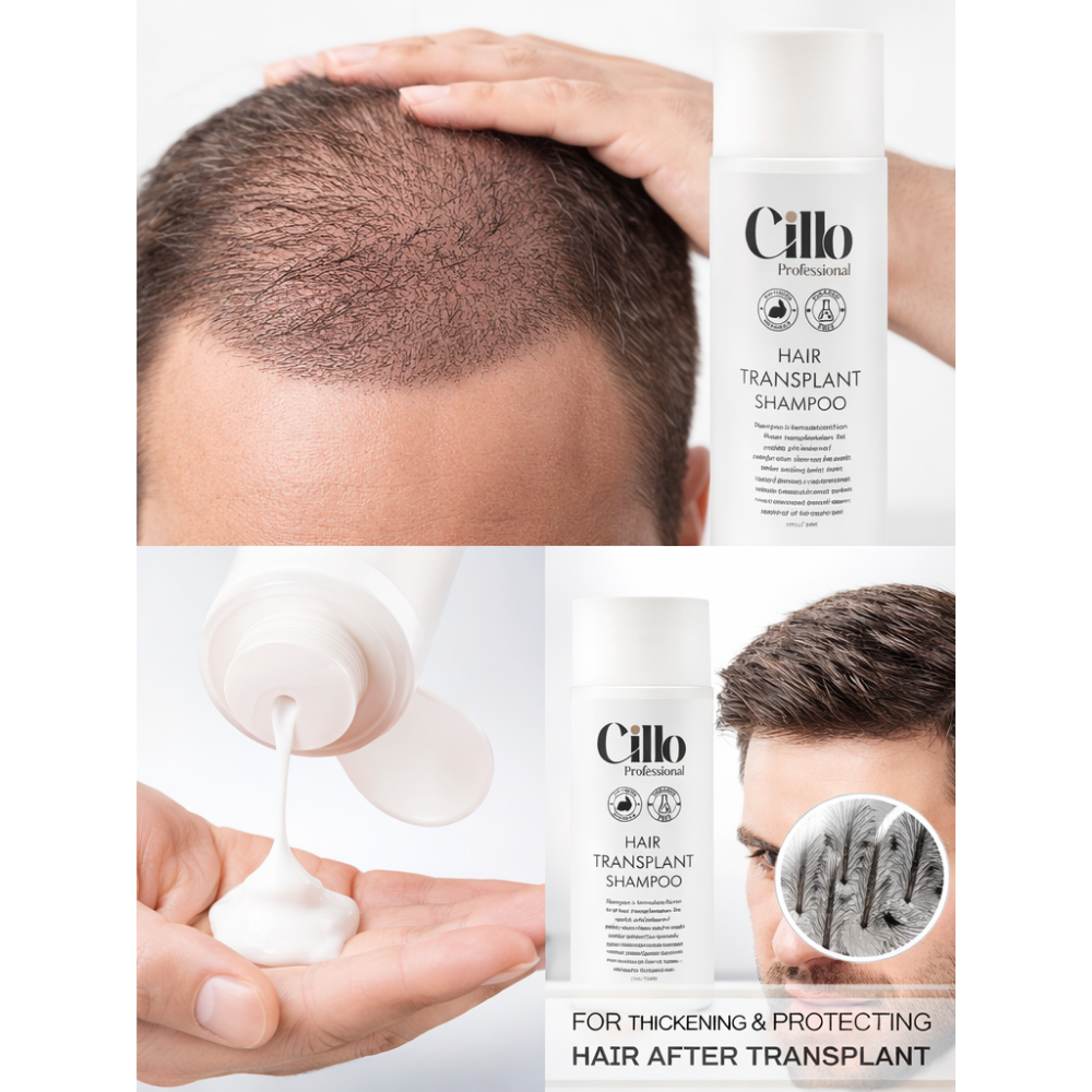 Cillo After Hair Transplant Shampoo 250ml – Post Transplant Care