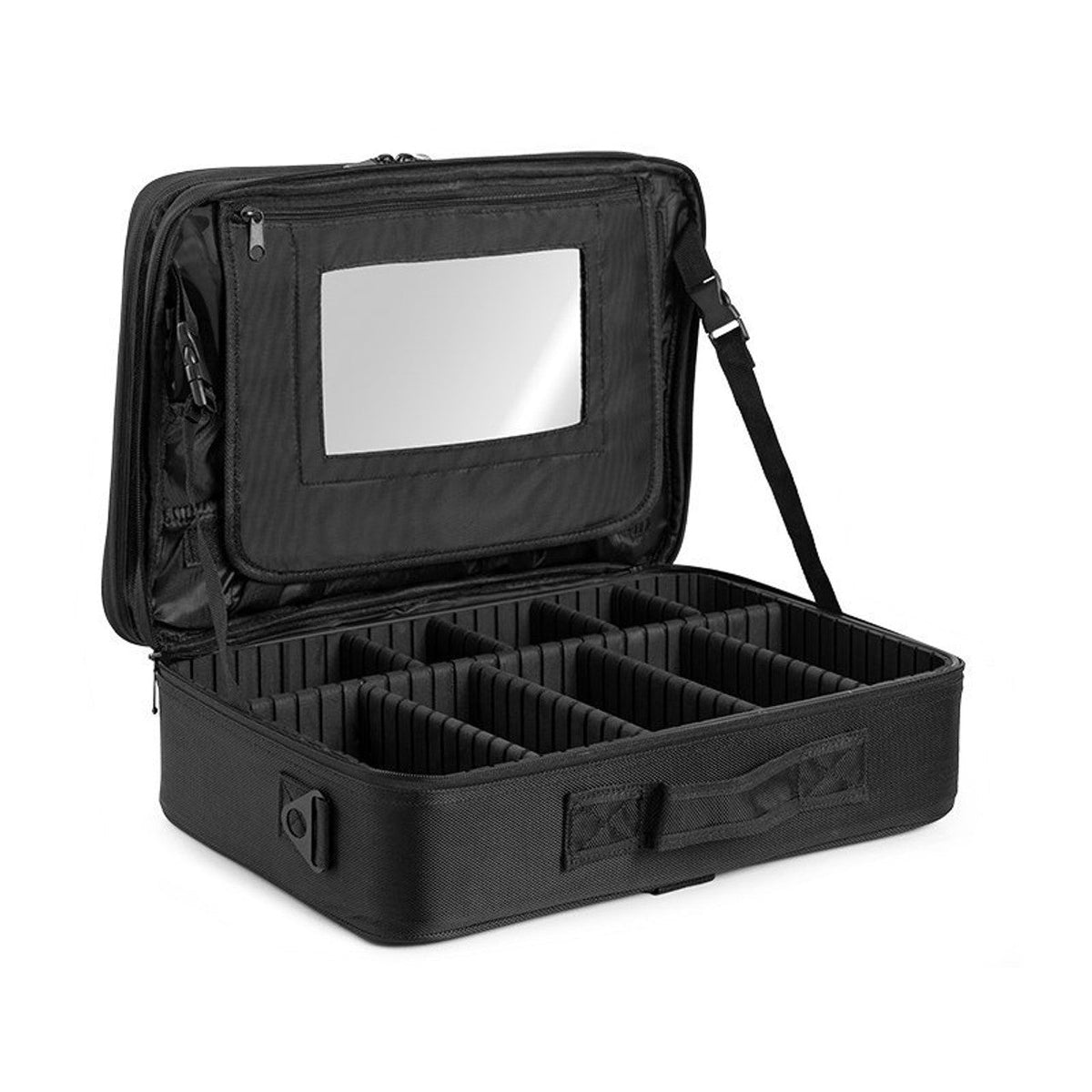 Barber Tool Case with Adjustable Compartments – Professional Organizer Bag