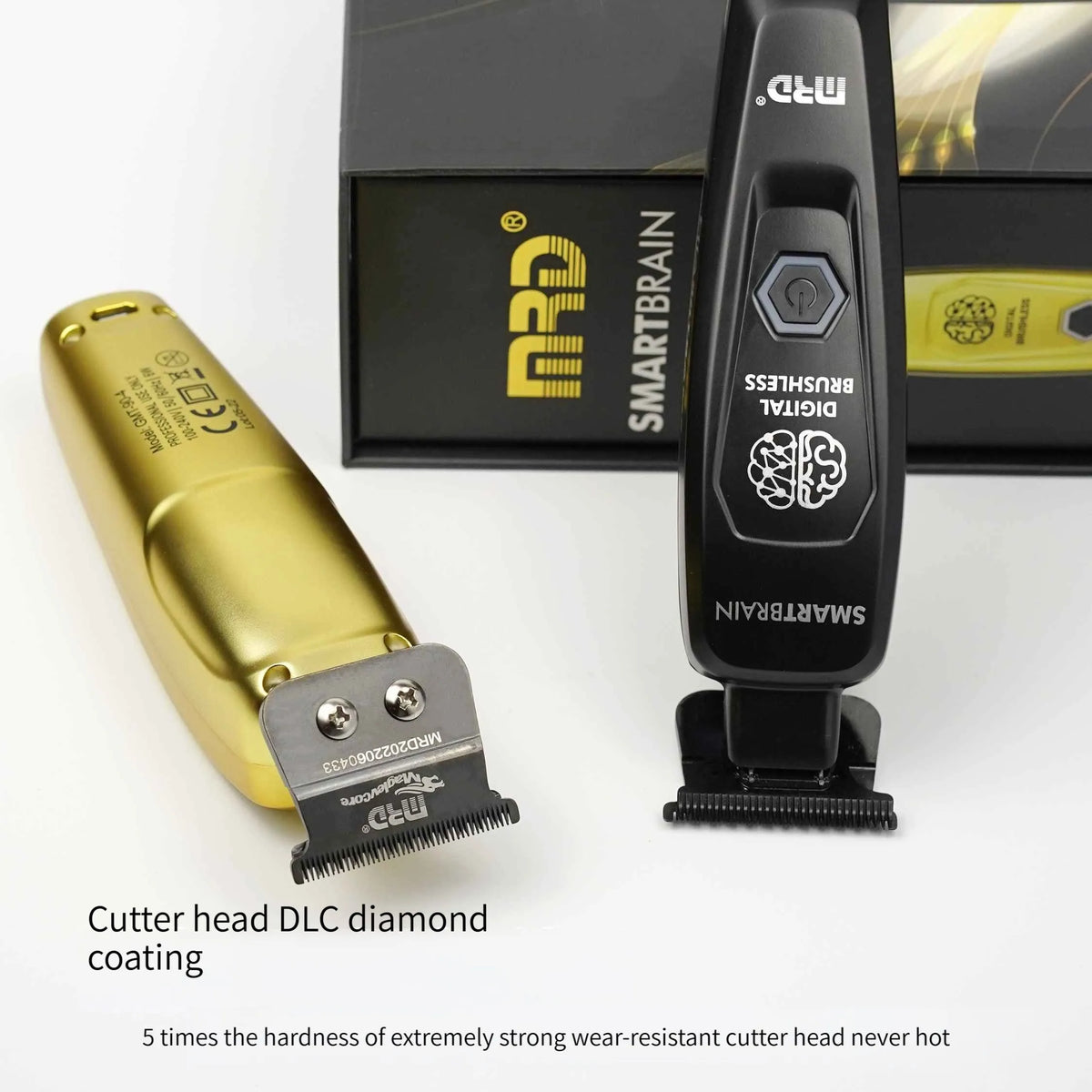 MRD Pro Smart Brain Digital Brushless Trimmer – Gold