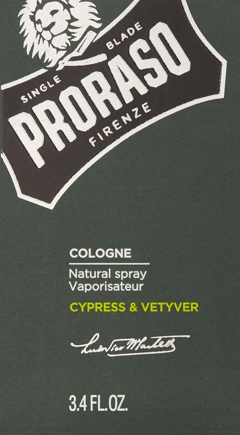 Proraso Cypress & Vetyver Cologne 100ml