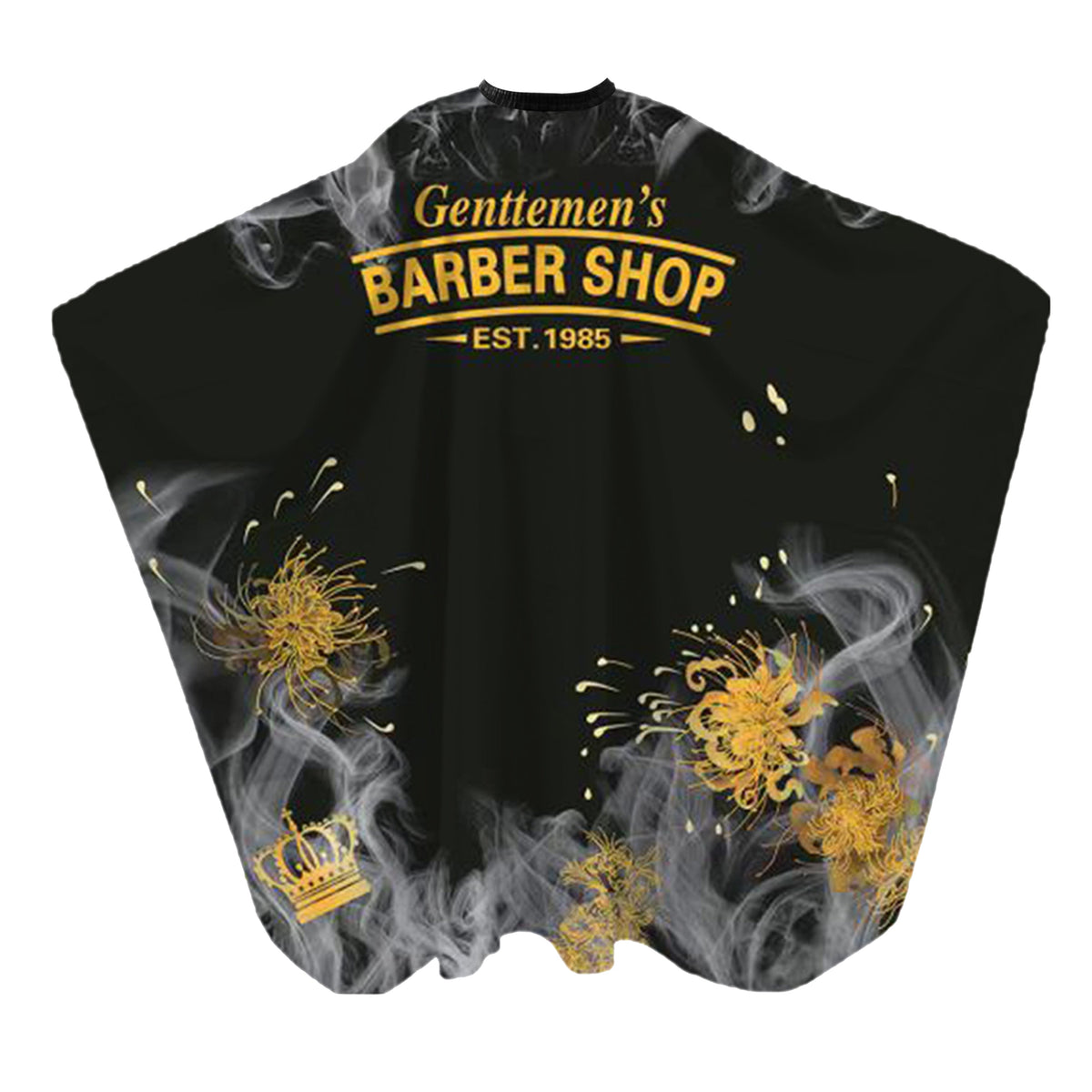 Cillo Barber And Hairdressing Cutting Capes Green Strip Waterproof