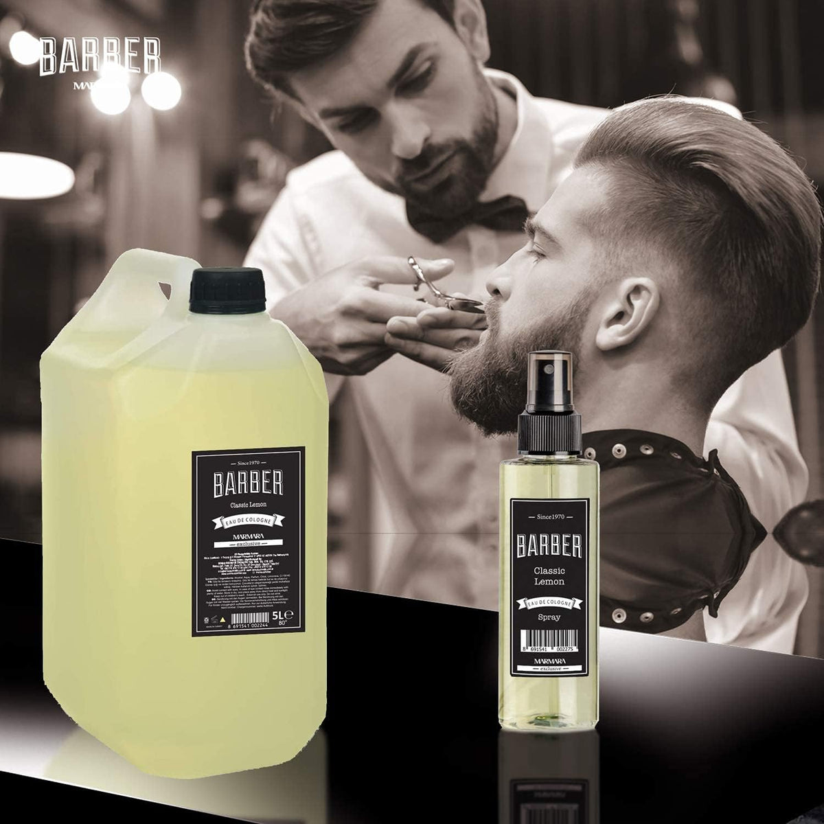 Marmara Barber Classic Lemon Eau De Cologne 5L – Aftershave