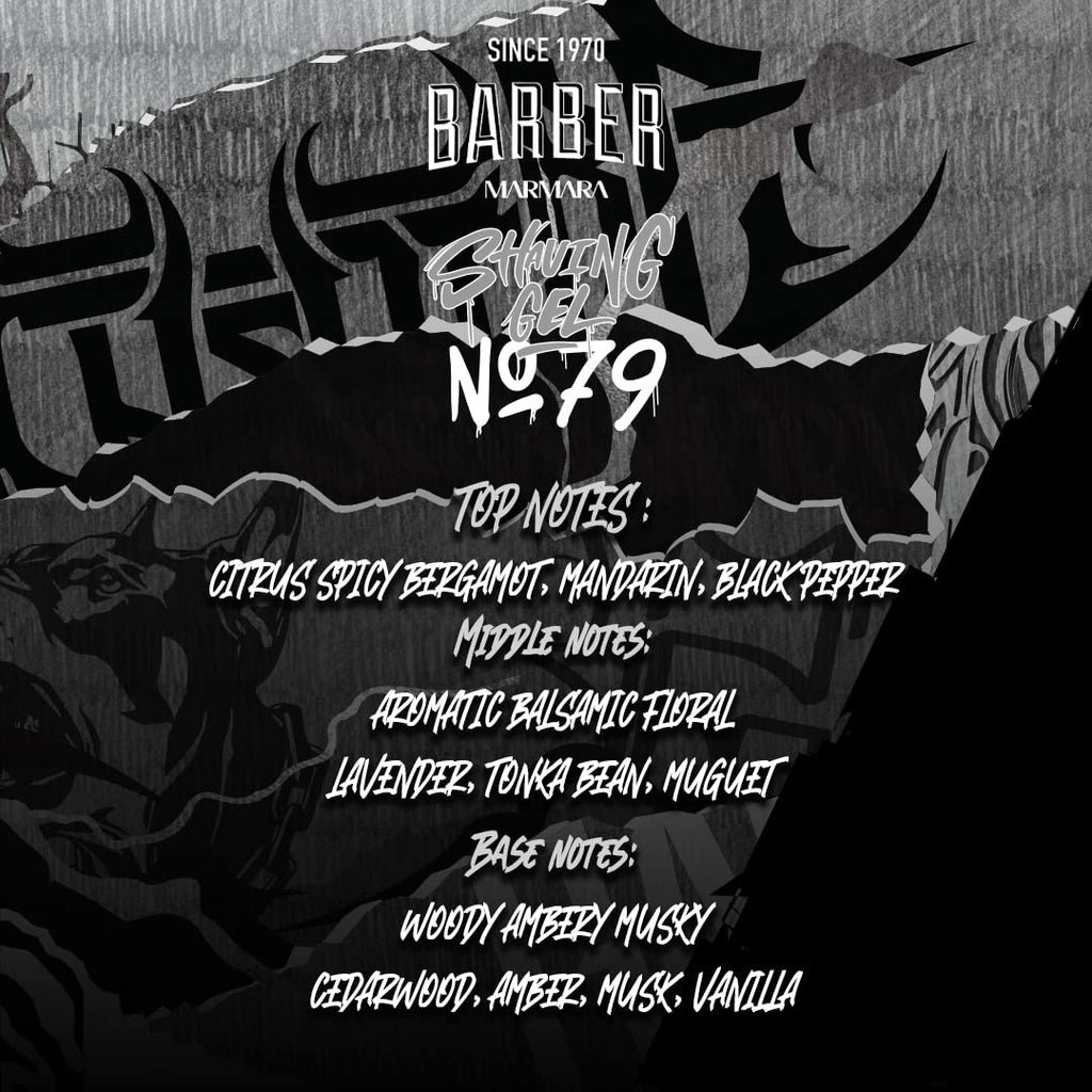 Marmara Barber Shaving Gel No79 - 1000ml