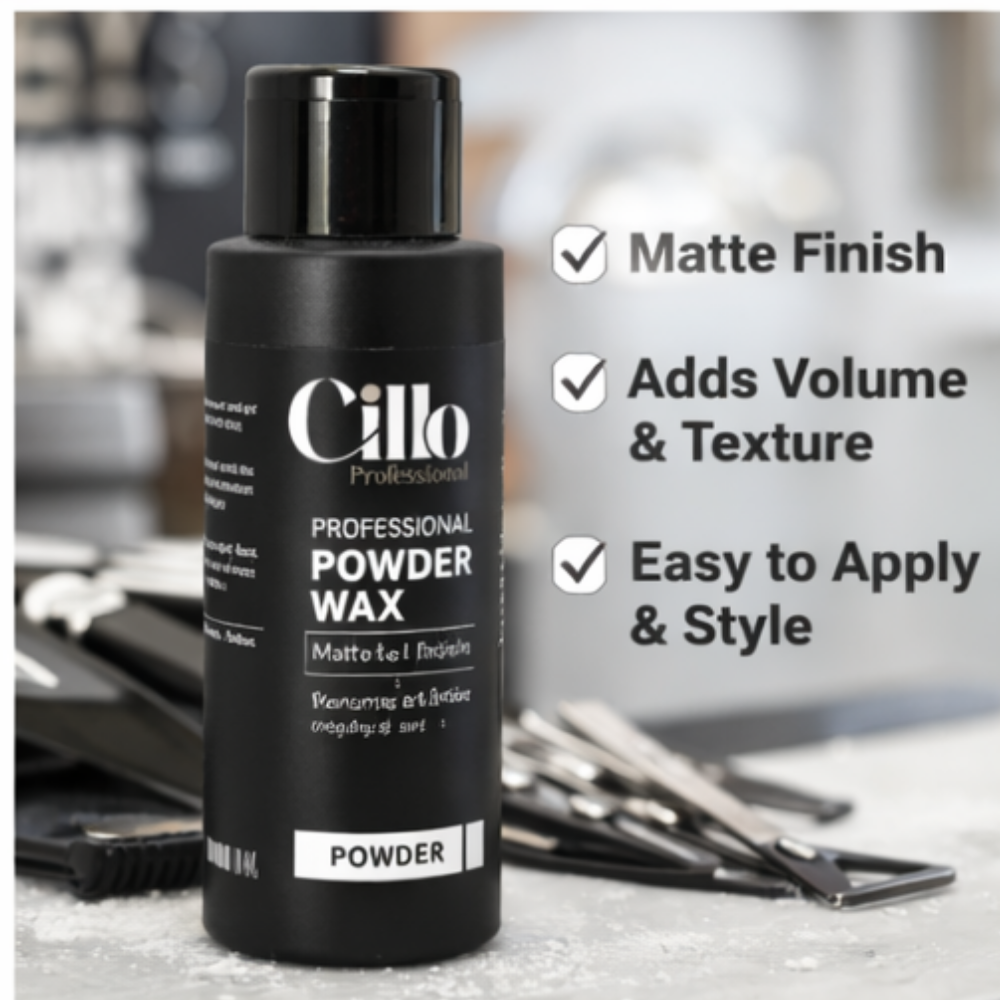 Cillo Hair Styling Powder Wax 20g – Matte Volume Texture Powder