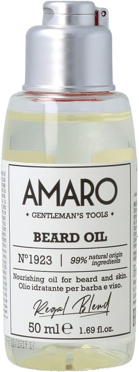 FARMAVITA Amaro Beard Oil 50ml – 99% Natural Royal Blend