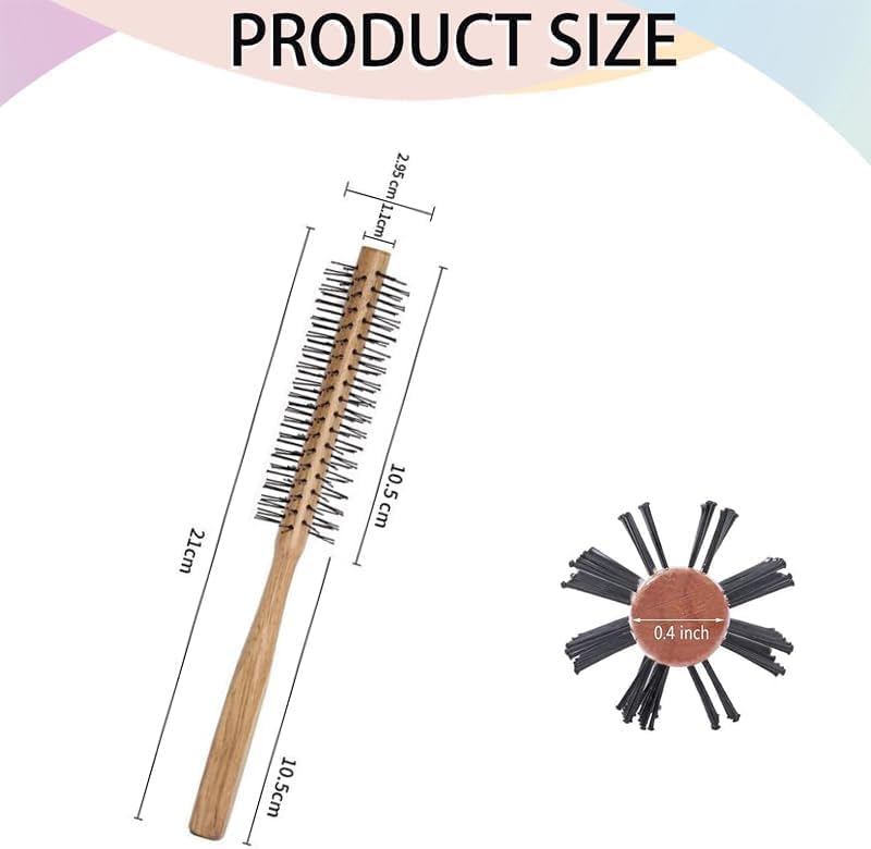 Beard Round Brush – Detangling, Straightening & Blow-Dry Styling