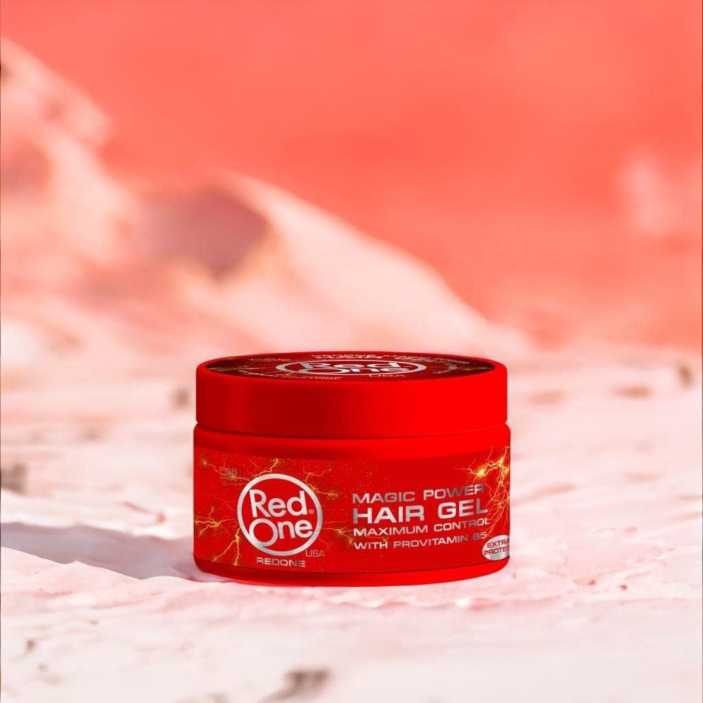 RedOne Magic Power Hair Gel 450ml – Ultra Hold Shine Styling Gel