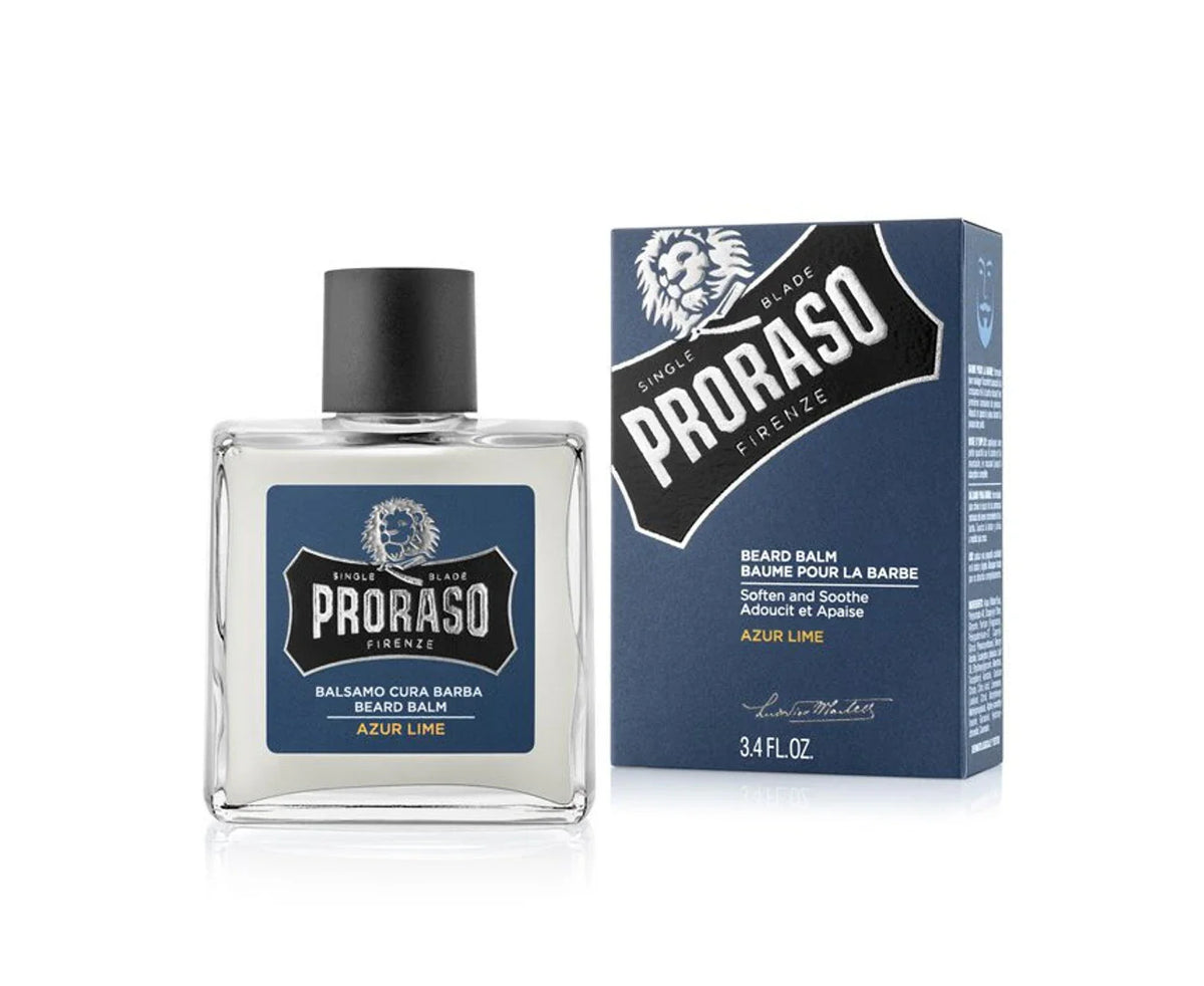 Proraso Beard Balm Azur Lime 100ml - Blue
