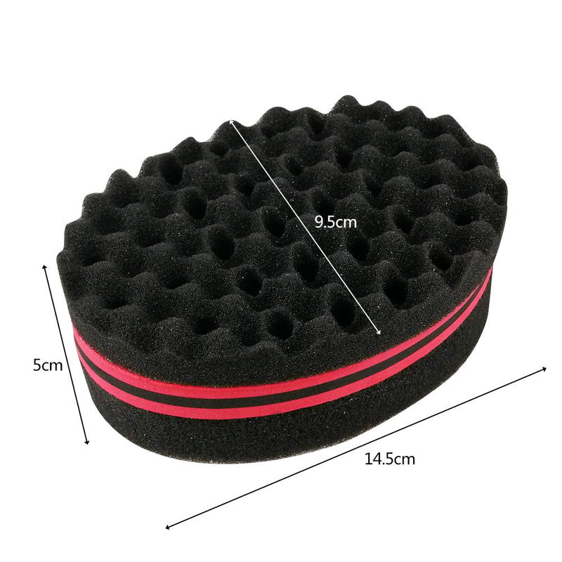 Hair Sponge Brush for Twists & Coils – Afro Curl & Wave Tool 1pc