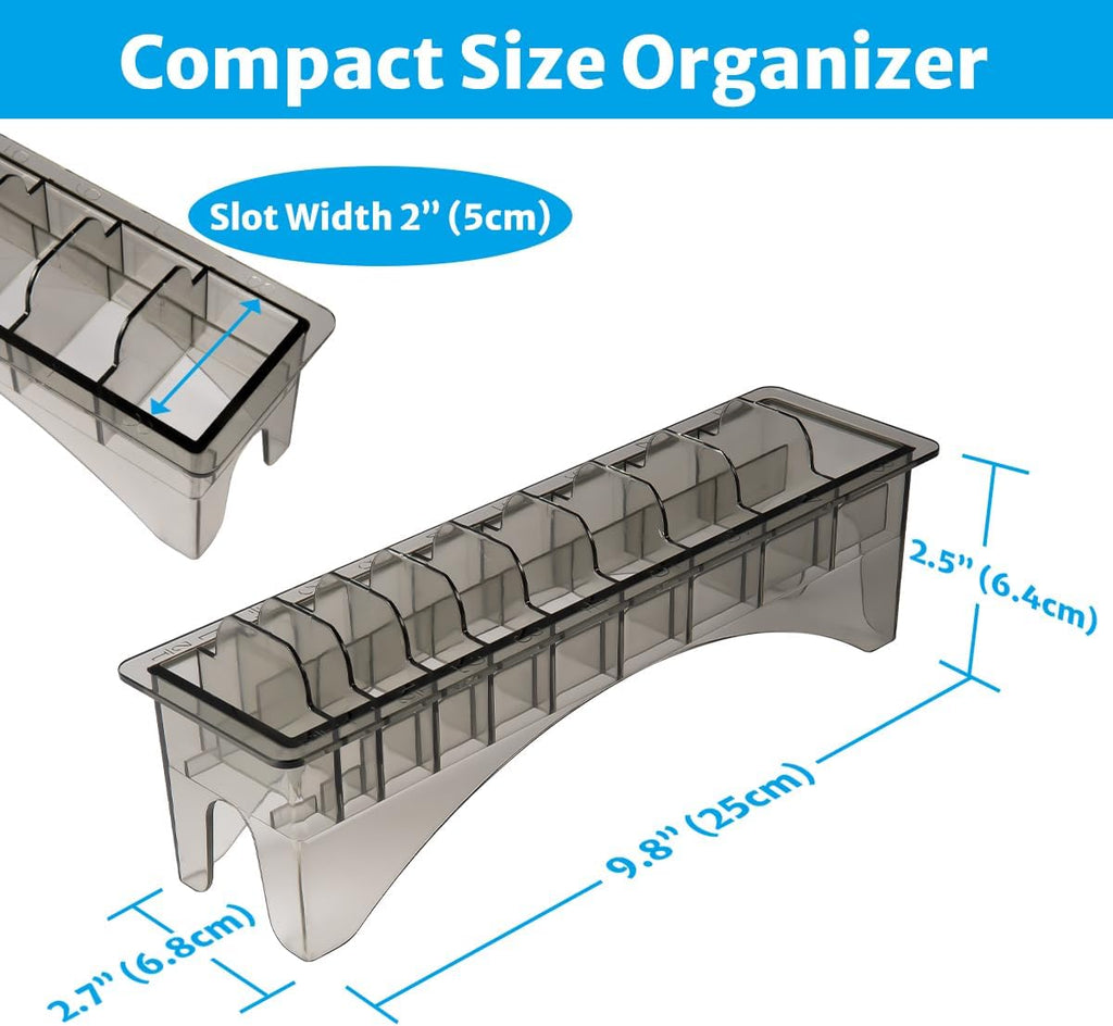 Clipper Guard Tray with Guards 10pk #1/2 to #8