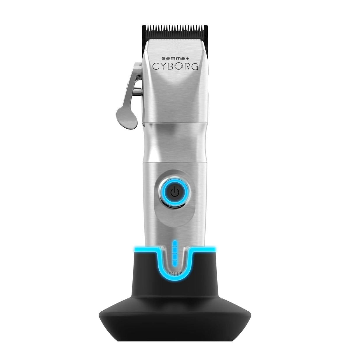 GAMMA+ Cyborg Professional Metal Cordless Ergonomic Hair Clipper