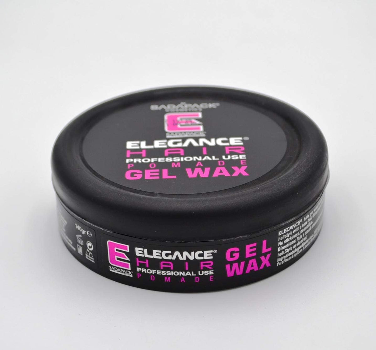 Elegance Hair Gel Wax – 140g Pink for Strong Hold & Natural Shine