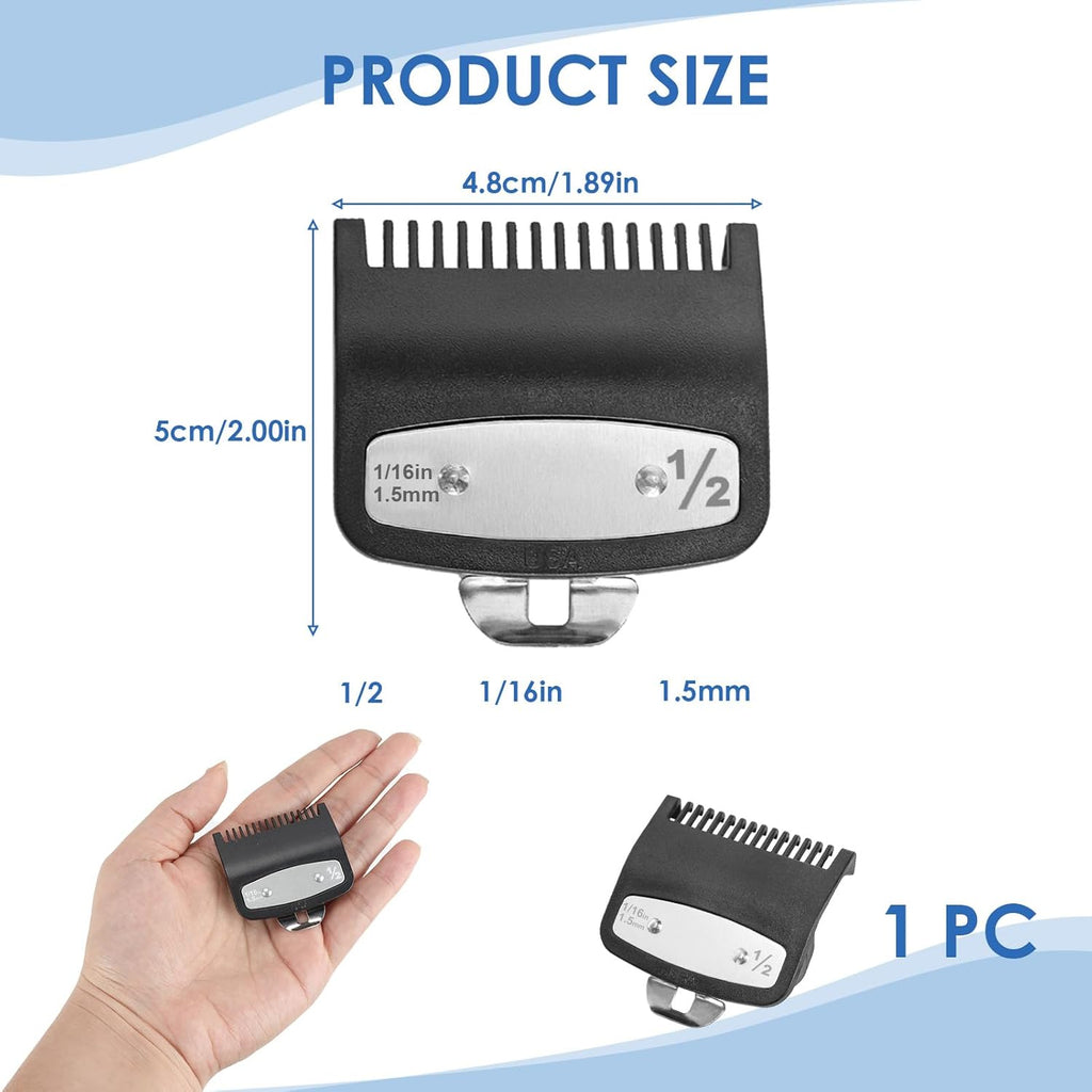 Half Guard Clipper Metal Black #1/2