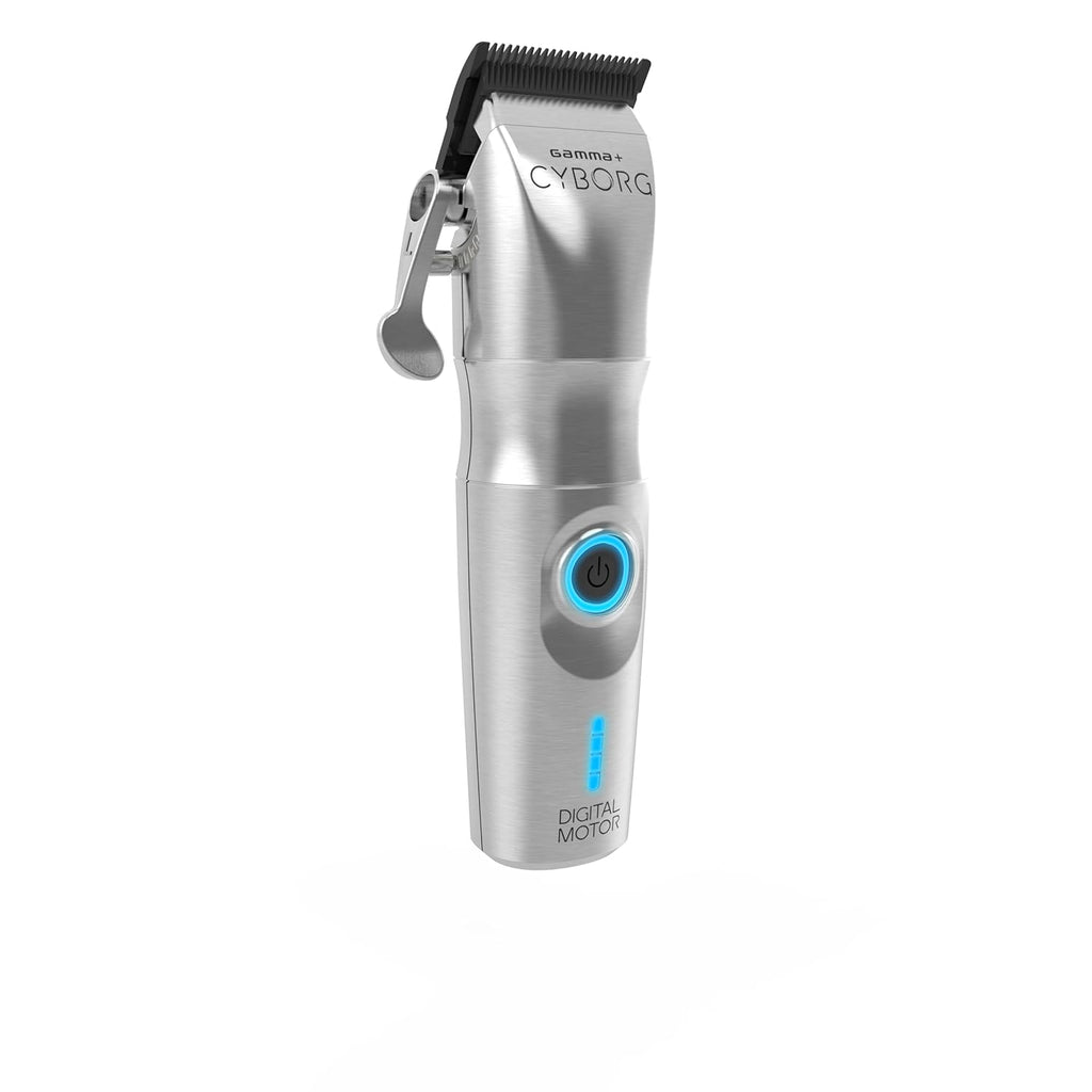GAMMA+ Cyborg Professional Metal Cordless Ergonomic Hair Clipper