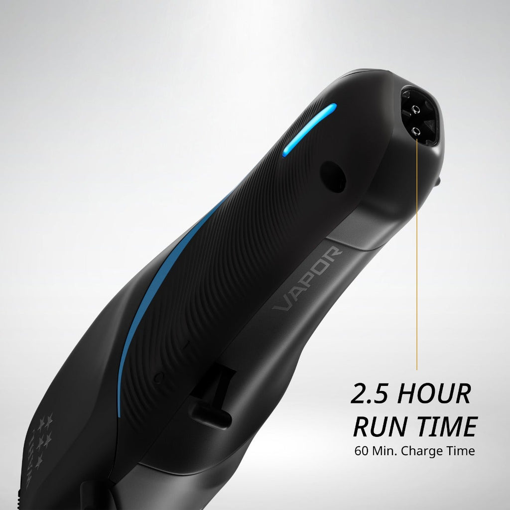 Wahl Vapor Cordless Clipper – 8000 RPM Fade Clipper with F32 Fadeout Blade