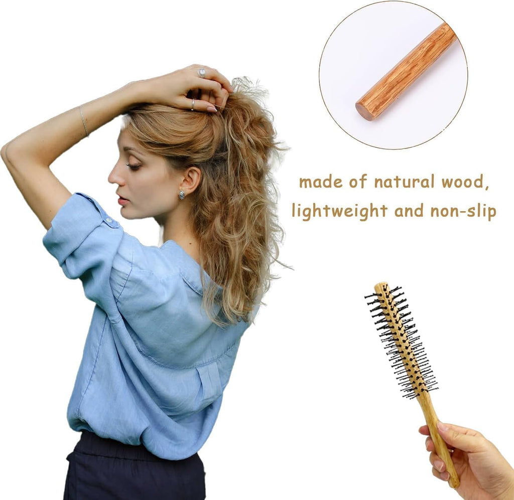 Beard Round Brush – Detangling, Straightening & Blow-Dry Styling