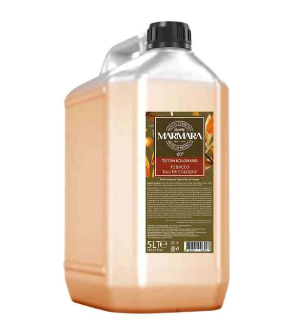 Marmara Barber Eau De Cologne Tobacco 5L – Professional Aftershave