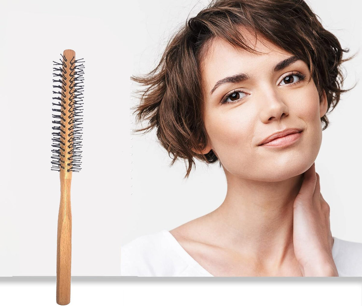 Beard Round Brush – Detangling, Straightening & Blow-Dry Styling