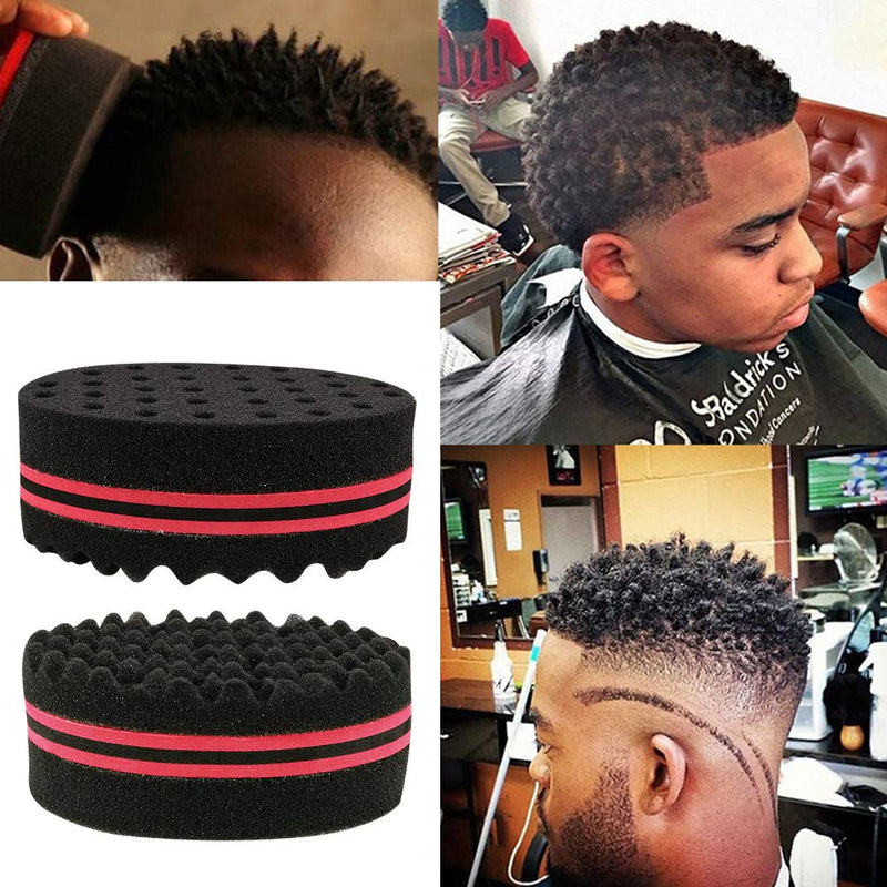Hair Sponge Brush for Twists & Coils – Afro Curl & Wave Tool 1pc