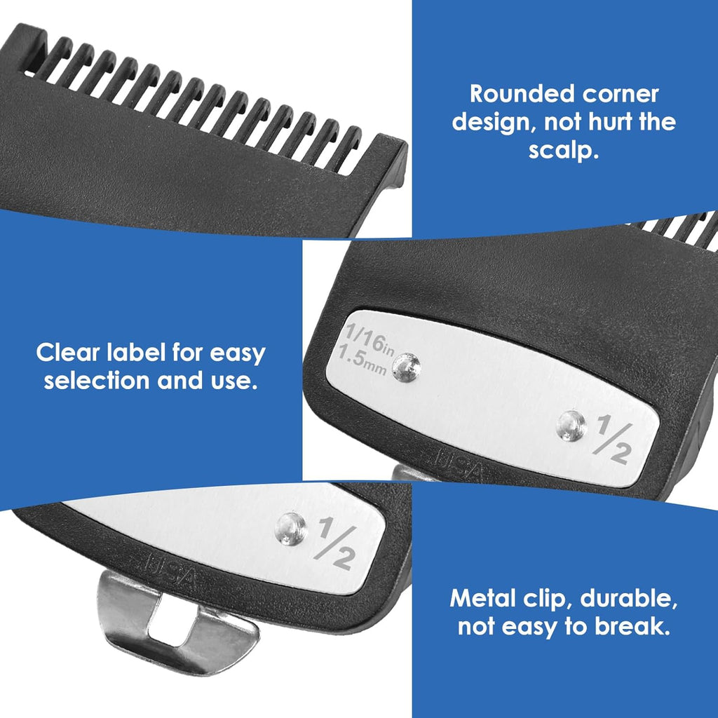 Half Guard Clipper Metal Black #1/2