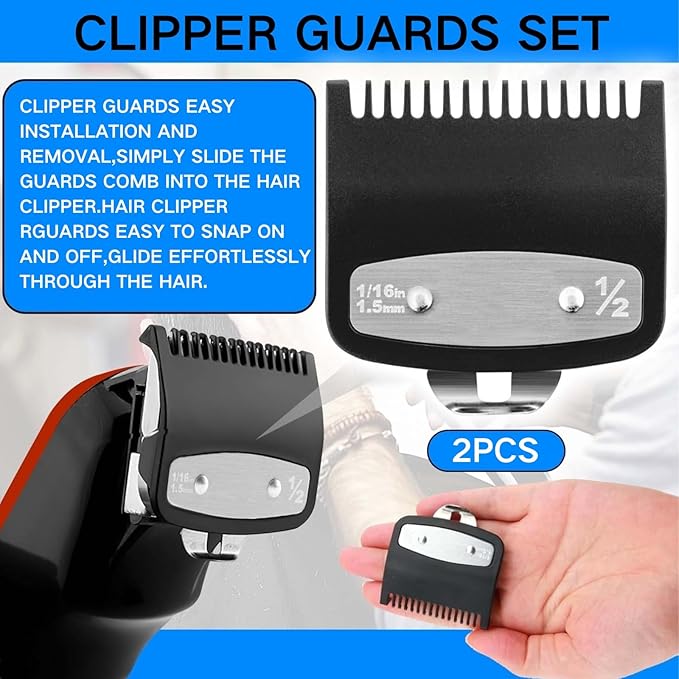 Half Guard Clipper Metal Black #1/2