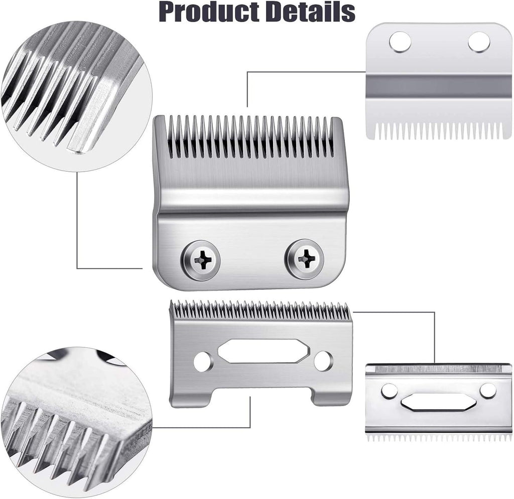 Universal Clipper Replacement Blades 2pcs – Fits Wahl Andis Babyliss