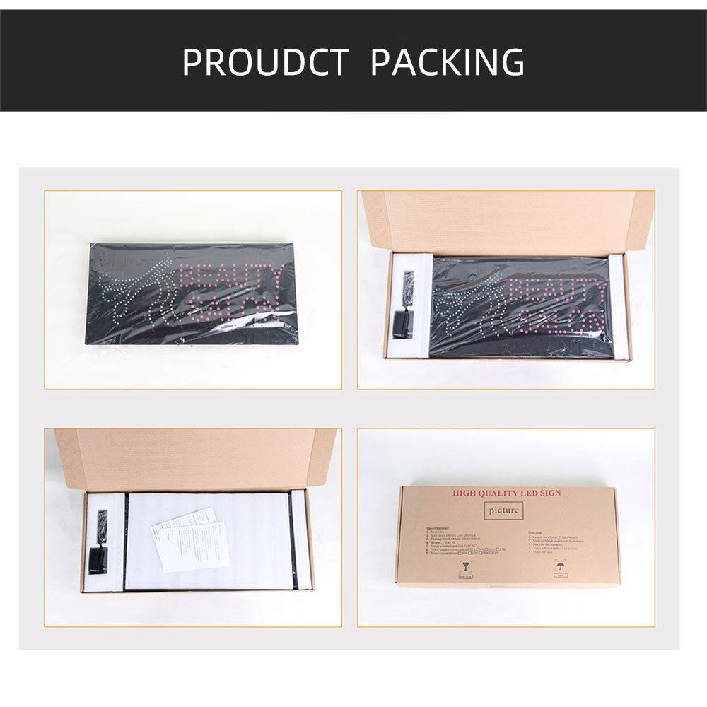 9x19 Inch LED Sign Light Box – OPEN/CLOSED Advertising Board