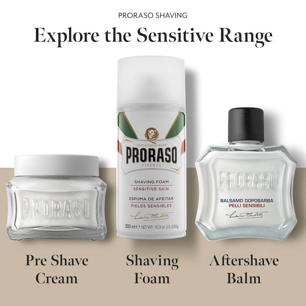 Proraso Green Tea & Oatmeal Sensitive Shaving Soap 150ML Mens Shaving
