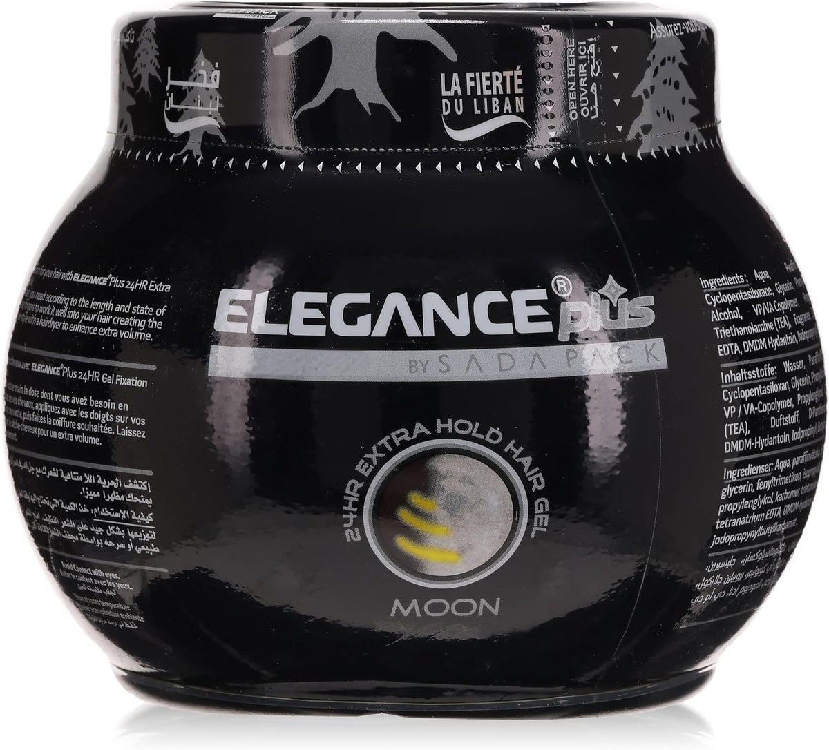Elegance Gel Moon 1kg – Extra Hold Professional Hair Styling Gel