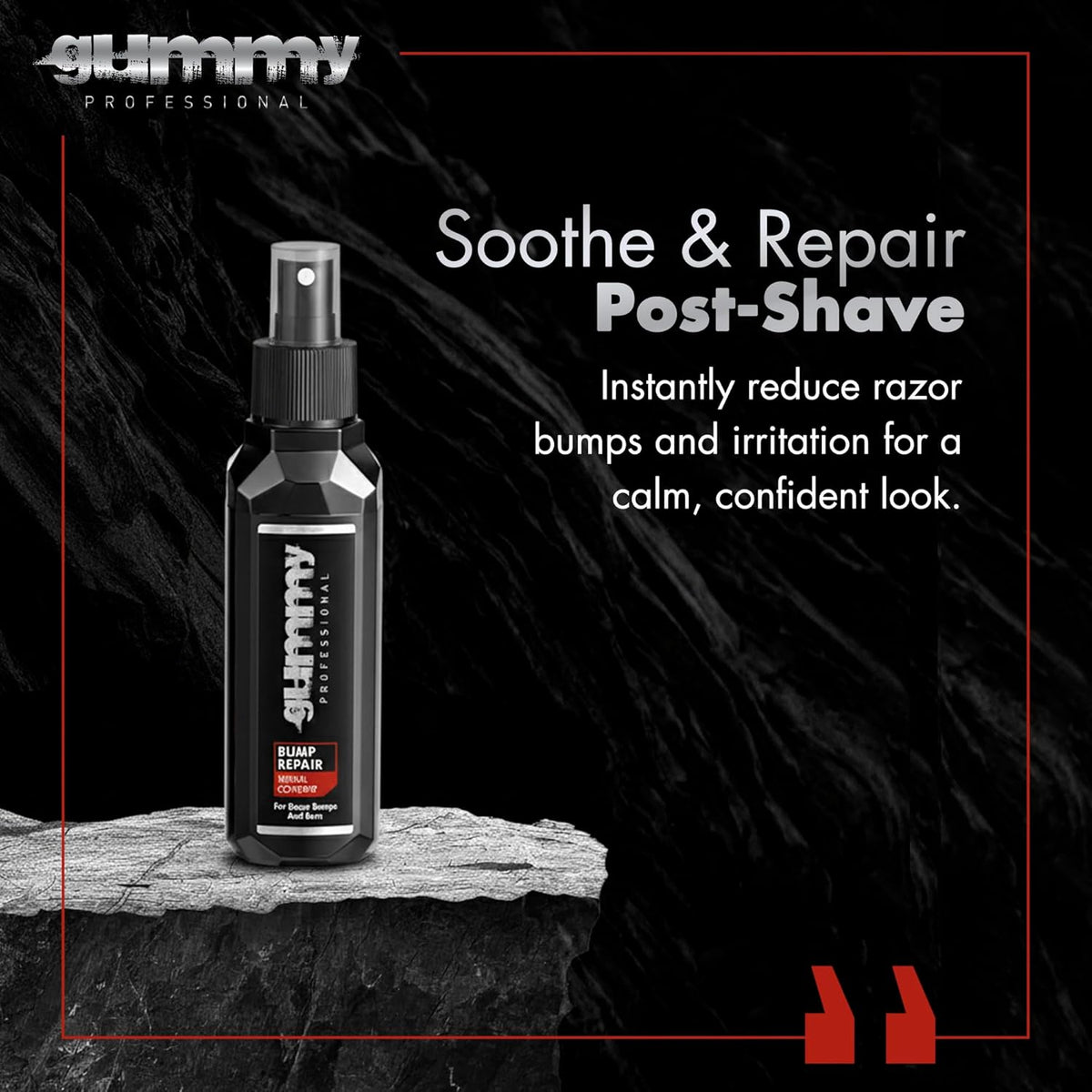 Gummy Razor Bump Repair 100ml – Ingrown Hair & Post-Shave Soothing Treatment