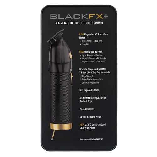 BaBylissPRO BlackFX+ Outlining Hair Trimmer (Updated Version)