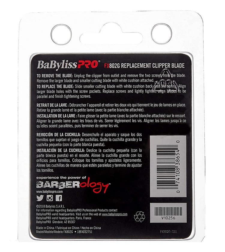 BaBylissPRO GoldFX Clipper Replacement Blade - FX802G