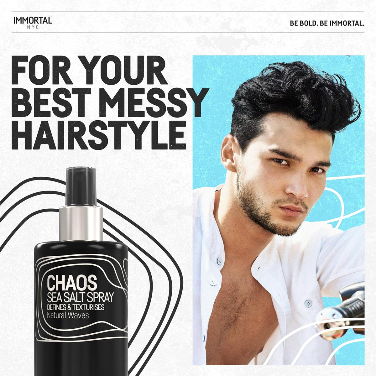 Immortal NYC Chaos Sea Salt Spray 250ml