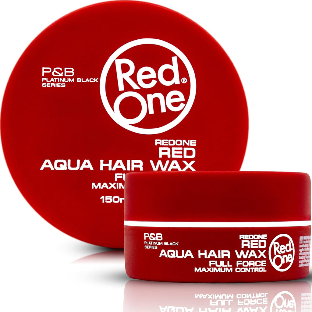 RedOne Red Aqua Hair Styling Wax Full Force | 150 ml | Red One Wax