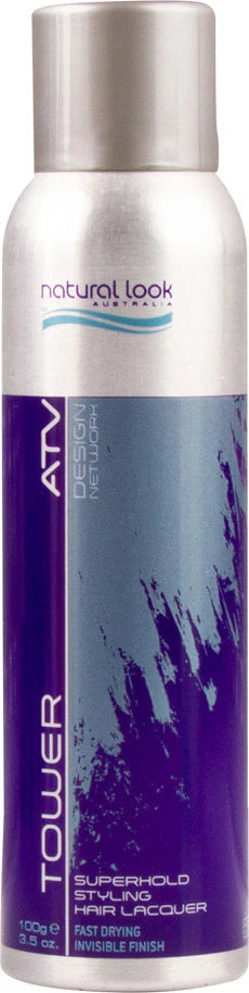 Natural Look Tower Super Hold Lacquer 100g
