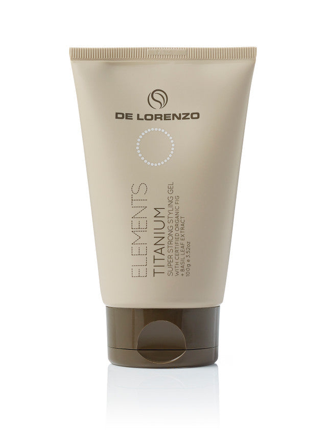 De Lorenzo Elements Titanium Styling Gel 100g